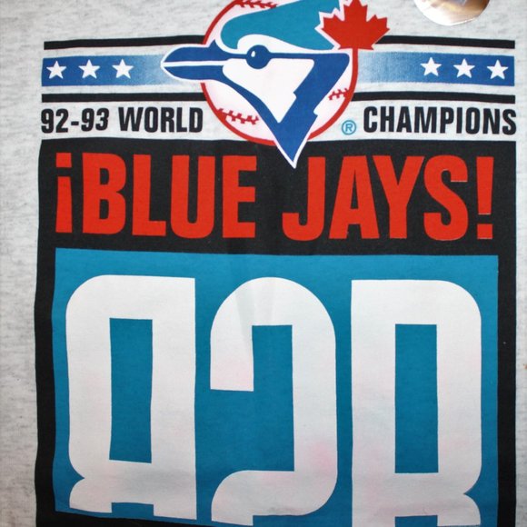 2x BNWT Vintage 1993 Toronto Blue Jays Back 2 Back Shirt(s) - Picture 4 of 7